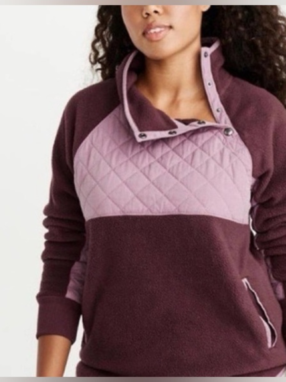Abercrombie & Fitch Snap Button Pullover